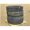 Image 1 : (4) 11R24.5 TRUCK TIRES