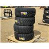 Image 1 : (4) GRIZZLY 33X12.50R20 TIRES