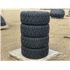 Image 1 : (4) GRIZZLY 33X12.50R18 TIRES