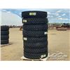 Image 1 : (8) ZWARTHZ 11R24.5 TRUCK TIRES