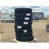 Image 4 : (8) KAPSEN 11R24.5 TRUCK TIRES