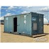 Image 2 : 1985 8 X 20 FT. SHIPPING CONTAINER ON SKIDS