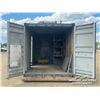 Image 8 : 1985 8 X 20 FT. SHIPPING CONTAINER ON SKIDS