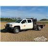 Image 1 : 2015 GMC 3500HD CREW CAB FLATBED TRUCK