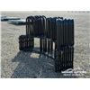 Image 5 : (3) TOMBSTONE ROUND BALE FEEDERS