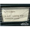 Image 9 : (13) 9 FT. 6 IN. LIVESTOCK PANELS