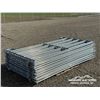 Image 3 : (14) 9 FT. 6 IN. GALVANIZED LIVESTOCK PANELS