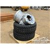 Image 2 : (2) BOTO 385/65R22.5 STEER TIRES W/RIMS