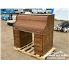 Image 1 : COMPUTER ROLL TOP DESK