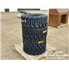 Image 2 : (4) WRANGLER 12-16.5 SKID STEER TIRES