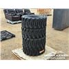 Image 4 : (4) WRANGLER 12-16.5 SKID STEER TIRES