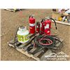 Image 1 : PROPANE TANK W/TORCH & FIRE EXTINGUISHERS