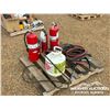 Image 2 : PROPANE TANK W/TORCH & FIRE EXTINGUISHERS