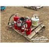 Image 3 : PROPANE TANK W/TORCH & FIRE EXTINGUISHERS