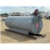 Image 3 : 1000 GALLON FUEL TANK W/FILL-RITE PUMP ON SKID