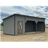 Image 2 : 12 X 32 FT. TACK HOUSE SHELTER COMBO