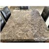 Image 5 : MARBLE TABLE WITH (6) CHAIRS
