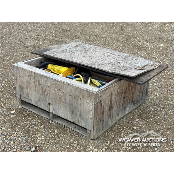 BOX OF ASSORTED TOOLS