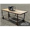 Image 11 : (3) STEEL FRAME ROLLING TABLES