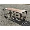 Image 12 : (3) STEEL FRAME ROLLING TABLES