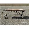 Image 13 : (3) STEEL FRAME ROLLING TABLES