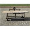Image 2 : (3) STEEL FRAME ROLLING TABLES
