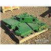 Image 1 : (12) JOHN DEERE TRACTOR WEIGHTS W/ BRACKET