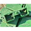 Image 5 : (12) JOHN DEERE TRACTOR WEIGHTS W/ BRACKET