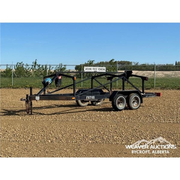 1994 FROST HOG FR700 T/A CHASSIS TRAILER