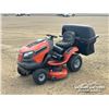 Image 1 : HUSQVARNA RIDE ON LAWN MOWER W/ BAGGER