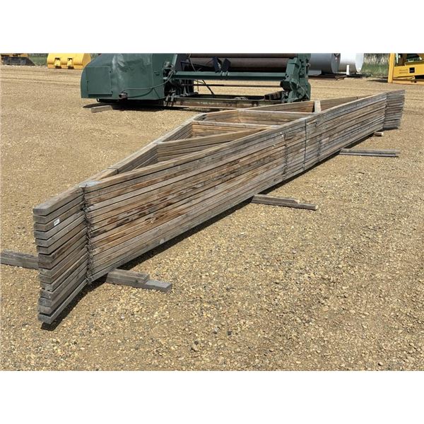 (14) 28 FT. ROOF TRUSSES