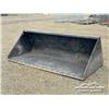 Image 1 : 8 FT. SKID STEER SNOW BUCKET