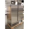 Image 2 : NEW CHEFS MATE 2 DOOR STAINLESS STEEL COOLER