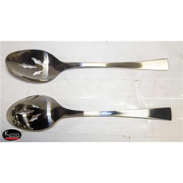 1 CASE OF 288 PC PIERCED TABLE SPOONS