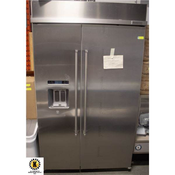 KTICHENAID 48" SUB ZERO SIDE X SIDE REFRIGERATOR