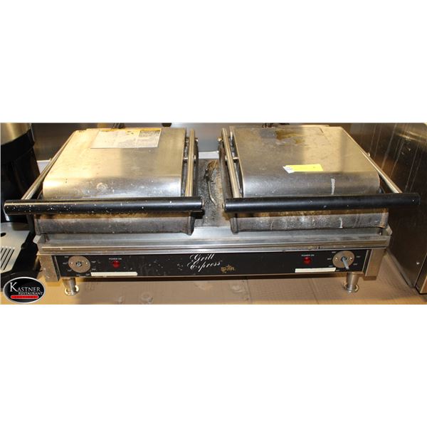STAR GRILL EXPRESS DOUBLE PANINI PRESS