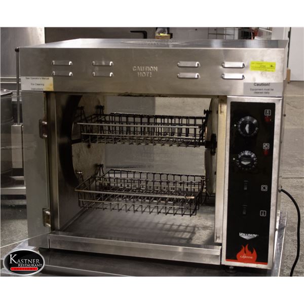 VOLLRATH ROTISSERIE BROILER W/ BASKETS COUNTER TOP