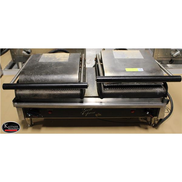 STAR GRILL EXPRESS DOUBLE PANINI PRESS