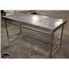 Image 2 : S/S WORK TABLE 71" X 30" X 32"