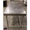 Image 3 : S/S WORK TABLE 71" X 30" X 32"