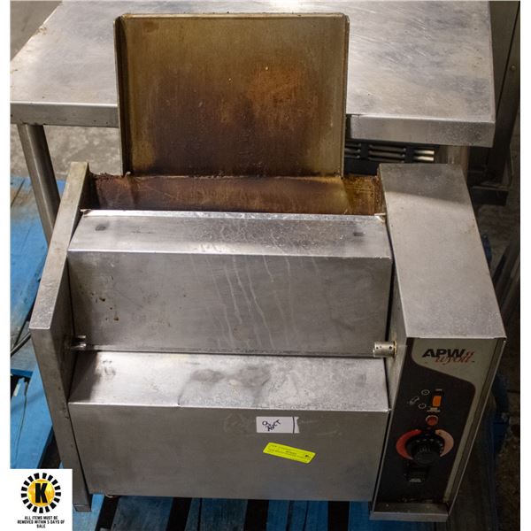 APW WYOTT TOASTER  ** SOLD AS IS **