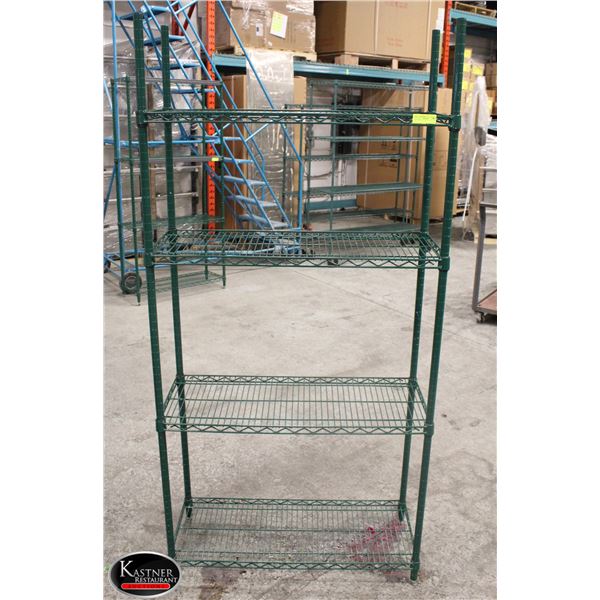 36" X 14" X 74.5" METRO RACK ON FEET