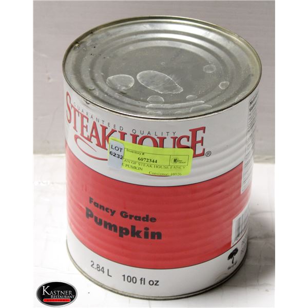 2.84L CAN OF STEAK HOUSE FANCY GRADE PUMKIN