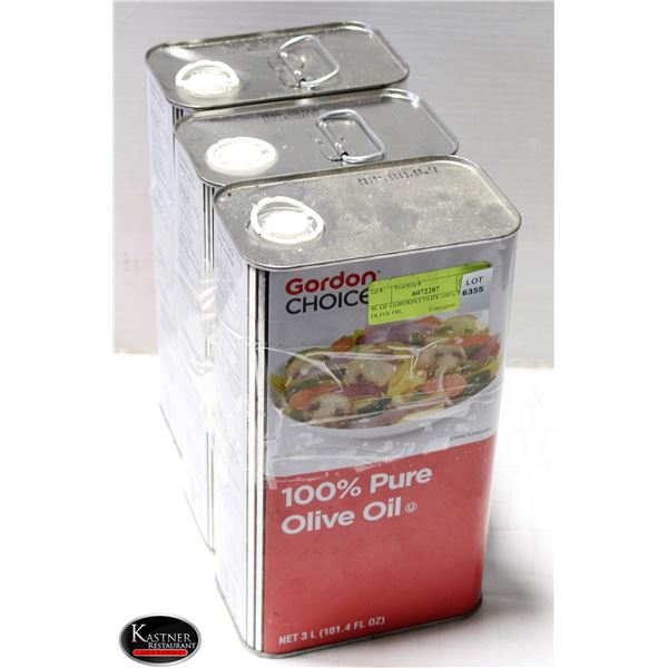 9L OF GORDON CHOIX 100% PURE OLIVE OIL