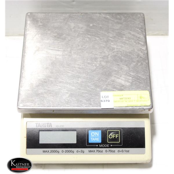 TANITA DIGITAL SCALE * NO CORD *