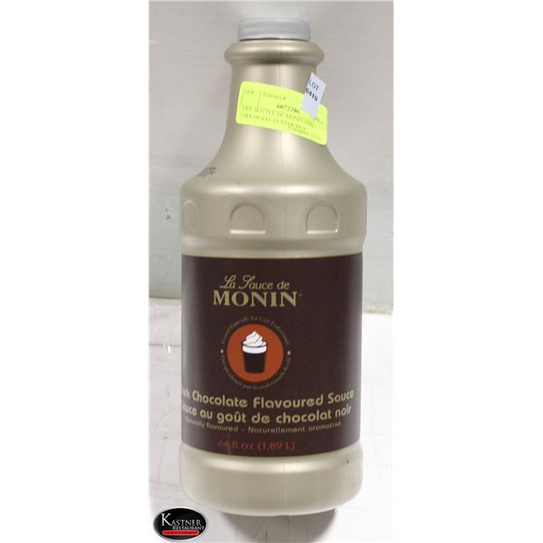 1.89L BOTTLE OF MONIN DARK CHOCOLATE FLAVOURED