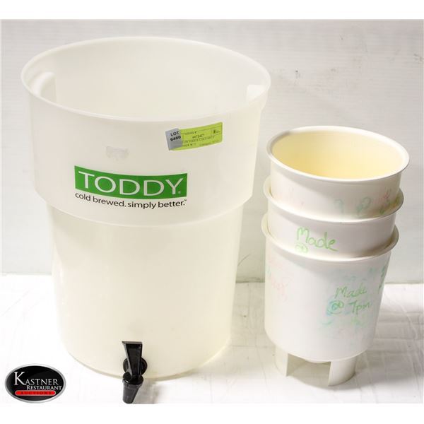 5 GALLON TODDY COLD BREW DISPENSER W/ 3