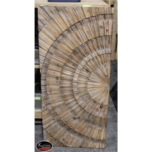 LARGE WALL HAGING WOOD ART