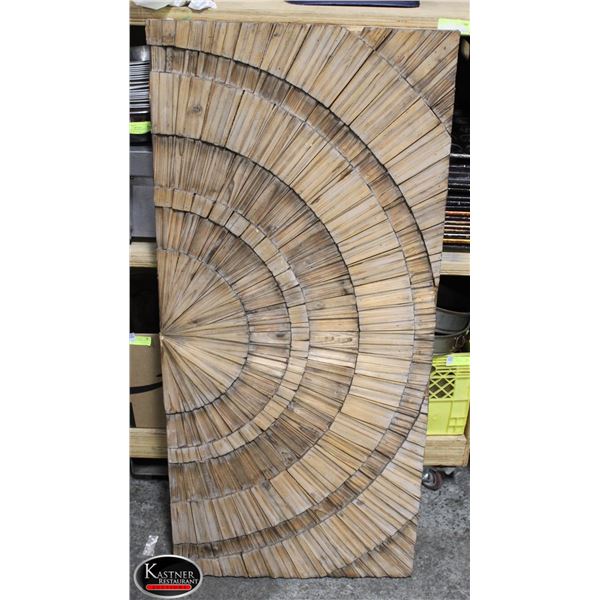LARGE WALL HAGING WOOD ART