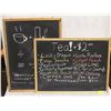 Image 1 : 2 - 24" X 18" WALL MOUNT BLACK BOARDS